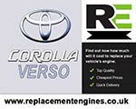 Reconditioned  Toyota Corolla-Verso-Petrol